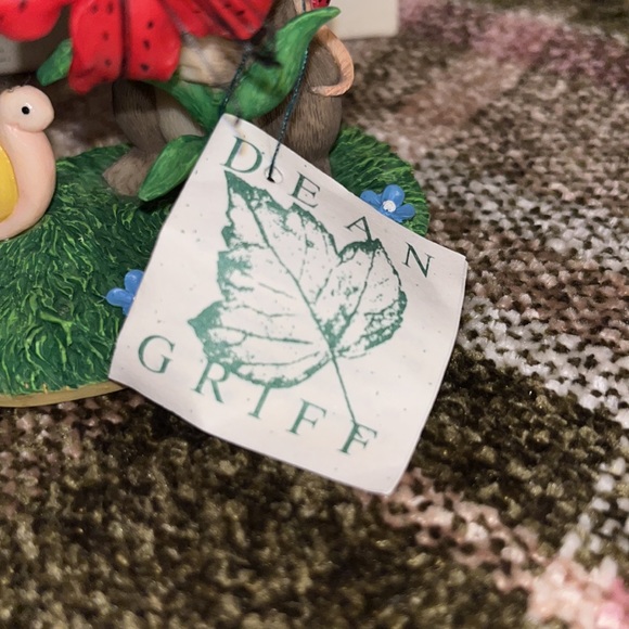 Fitz & Floyd Charming Tails “Peek A Boo In The Posies” Special Edition - 1998 - Picture 4 of 11